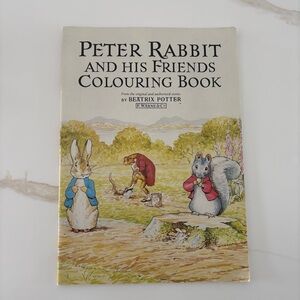 Vintage 1984 Peter Rabbit and His Friends Colouring Book